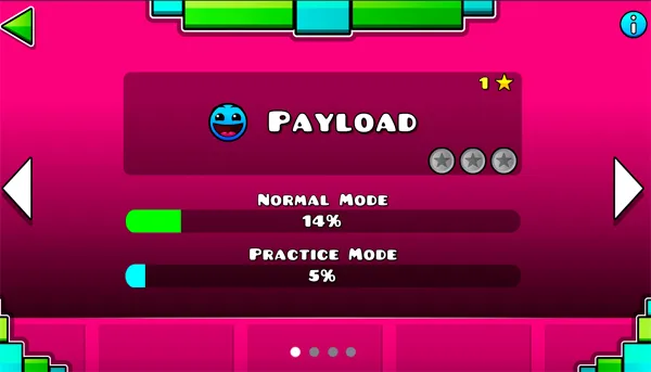 Geometry Dash World gameplay screenshot