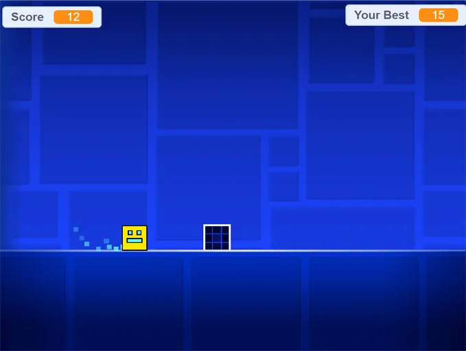 Glitch Dash gameplay screenshot
