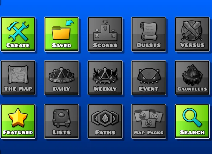 Open a Web Dashers level or search for one