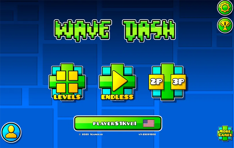 Wave Dash gameplay screenshot