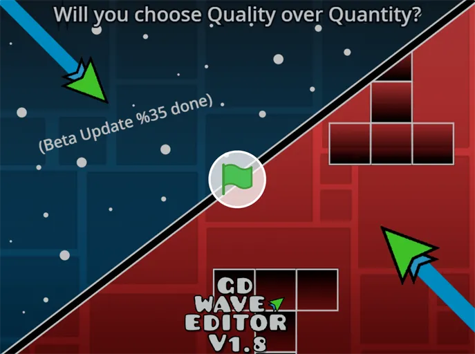 Wave Editor gameplay screenshot